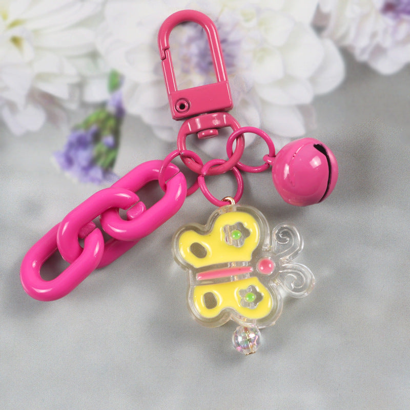 Wholesale Colorful Small Animal Acrylic Keychain